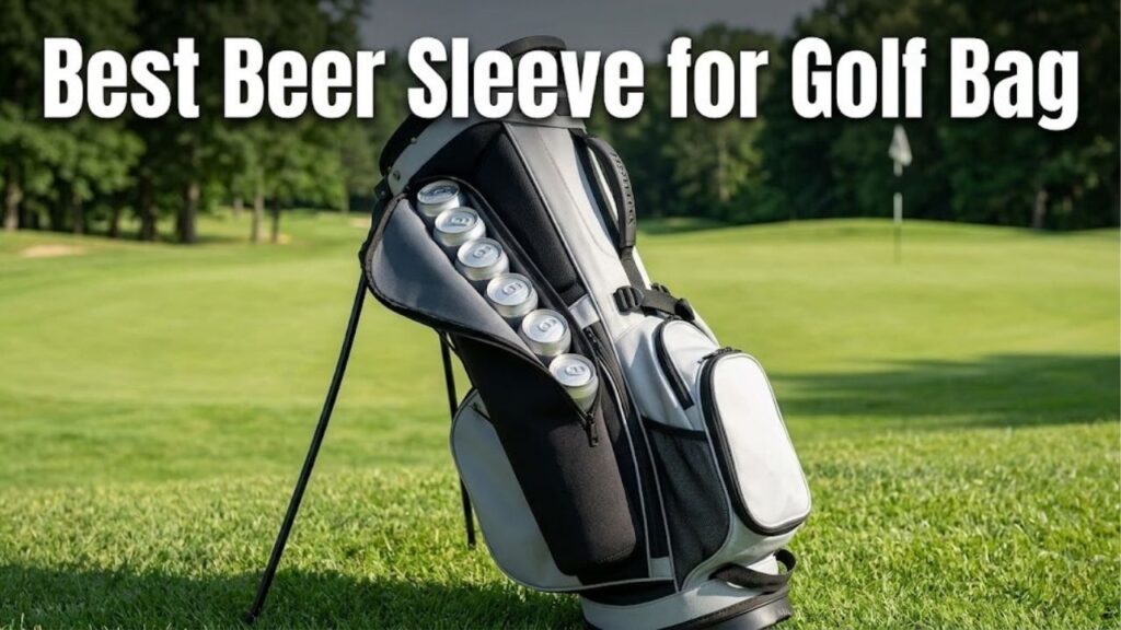 beer sleeve for golf bag