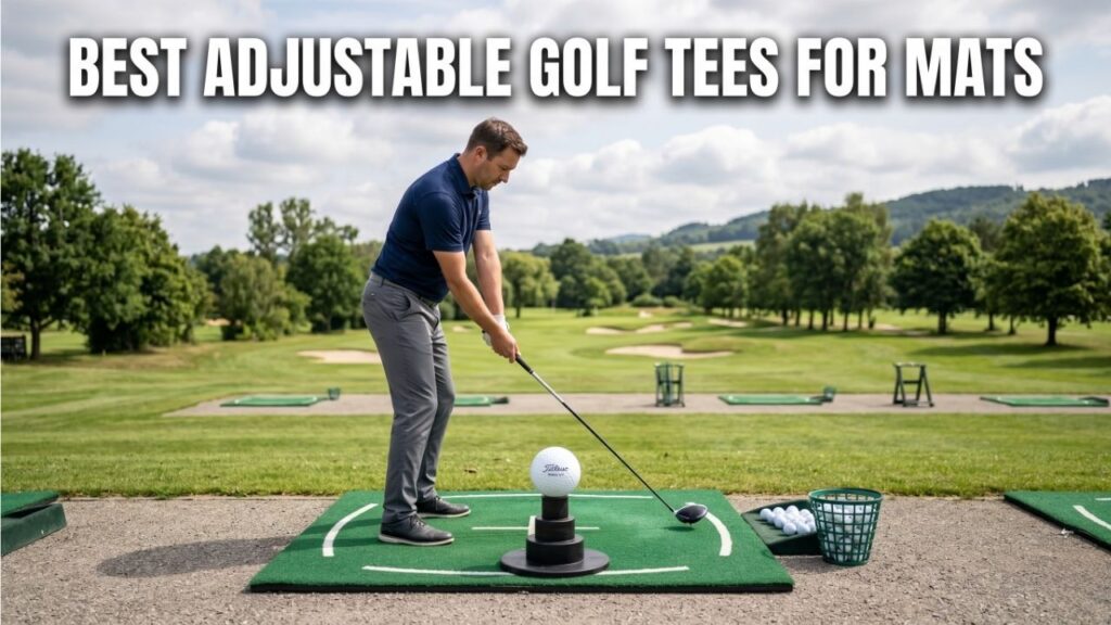 Best Adjustable Golf Tees for Mats