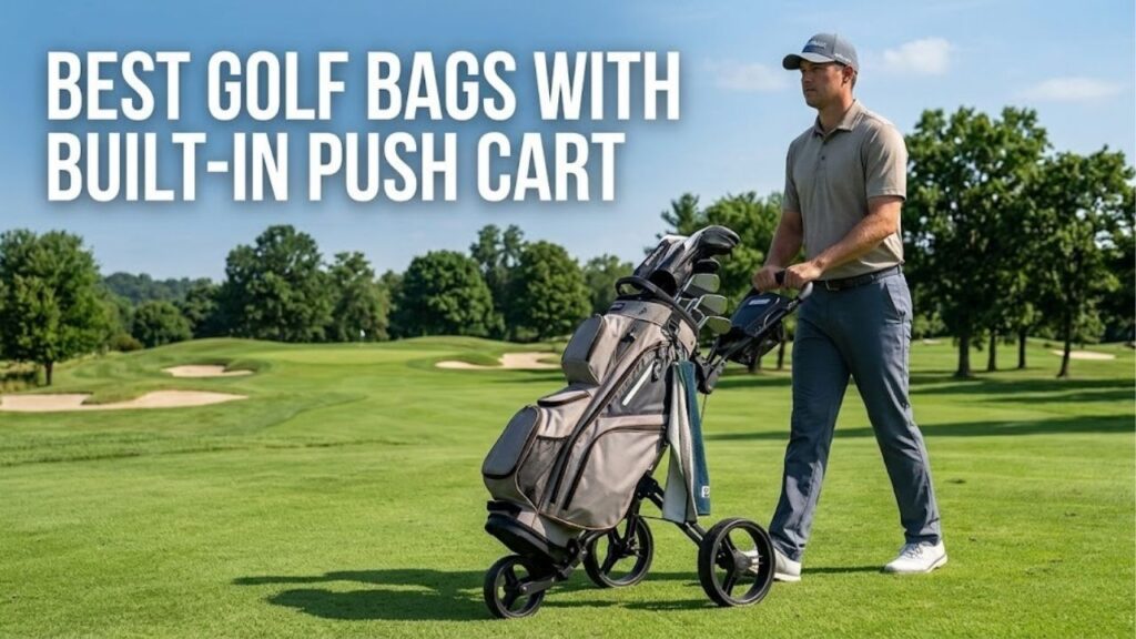 Best Golf Bags with Built-In Push Cart