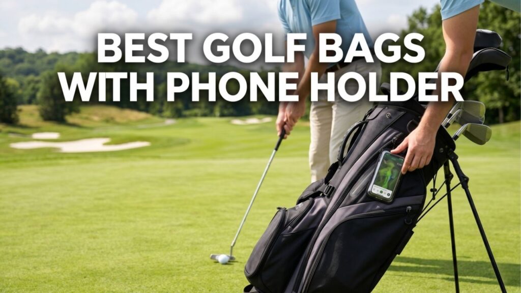 best golf bags with phone holder