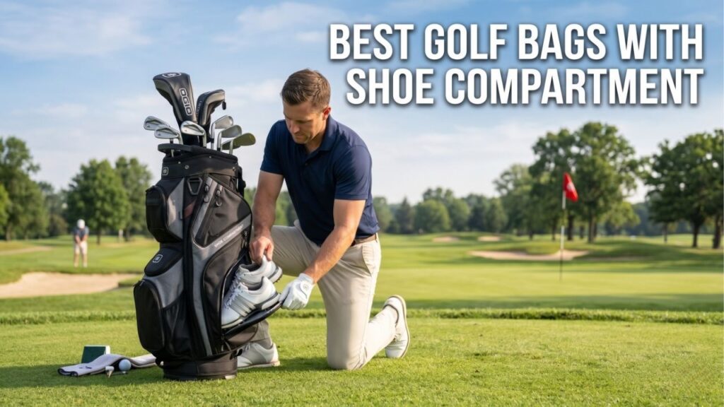 best golf bags with shoe compartment
