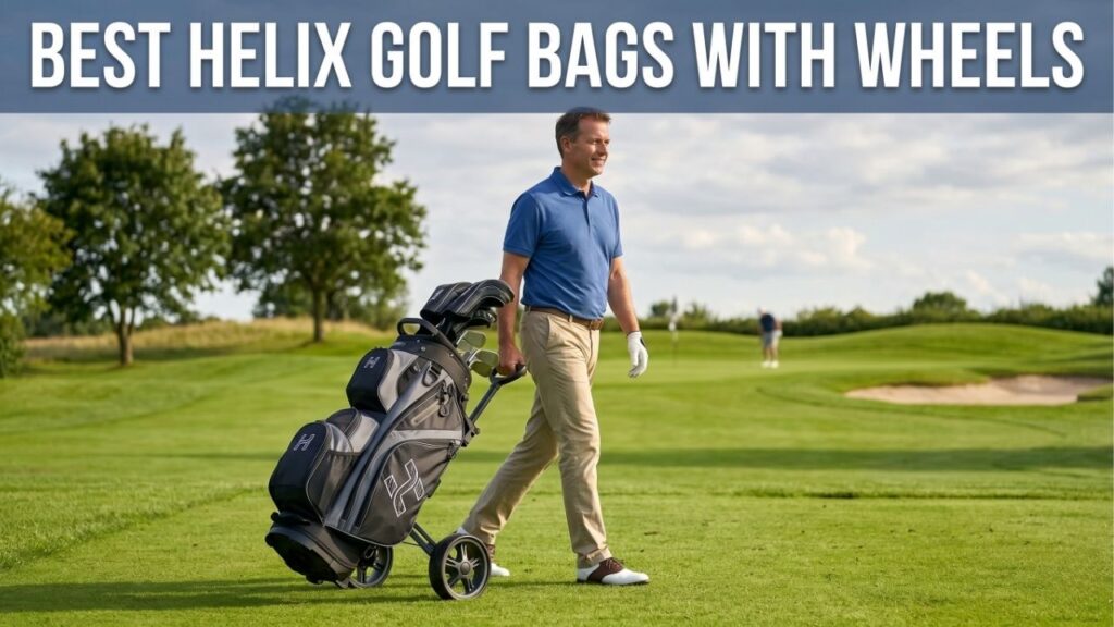 best helix golf bags with wheels