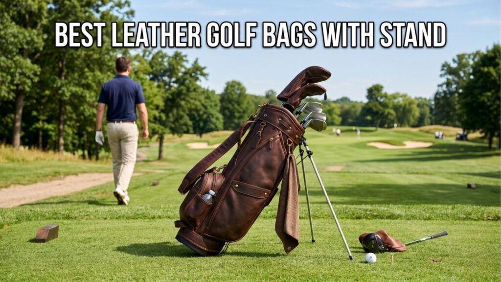 best leather golf bags with stand