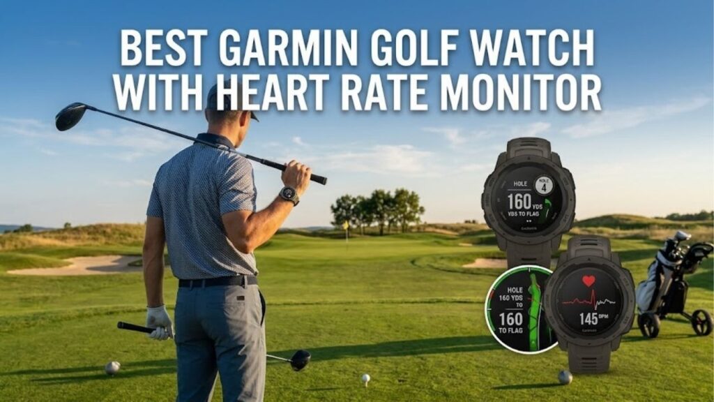 Garmin Golf Watch with Heart Rate Monitor