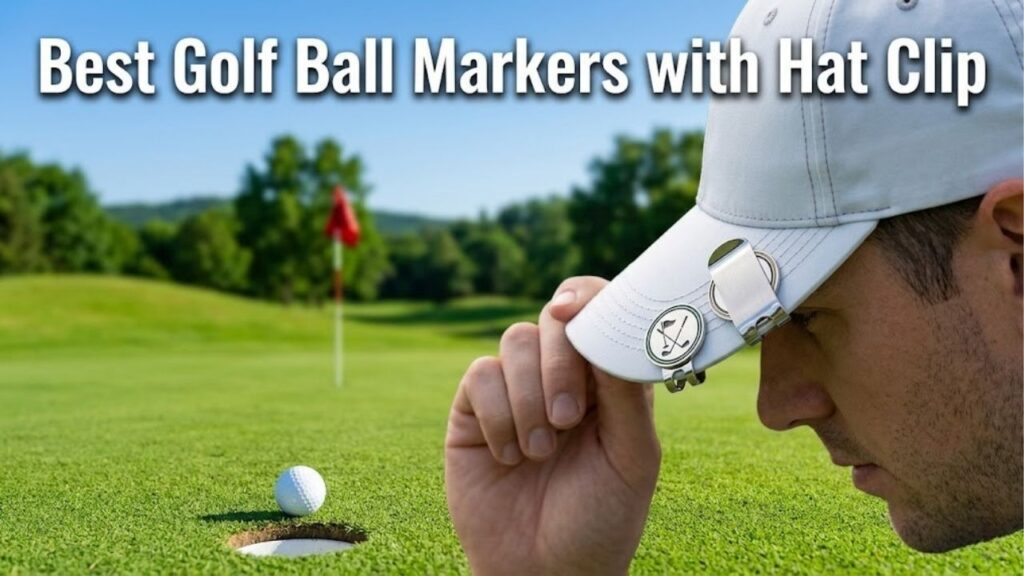 golf ball markers with hat clip
