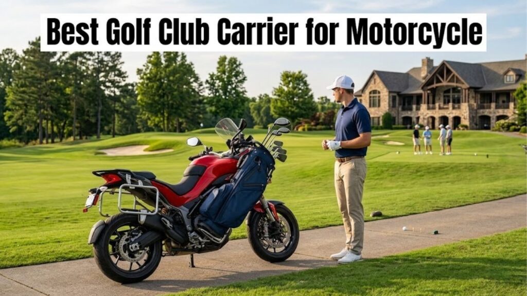 golf club carrier fors motorcycle