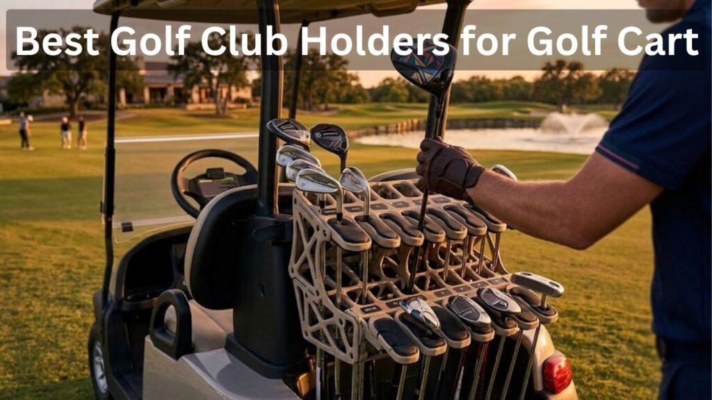golf club holders for golf cart