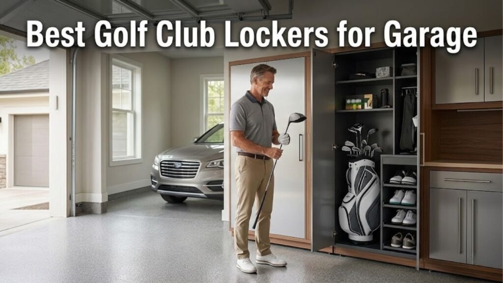 golf club lockers for garage