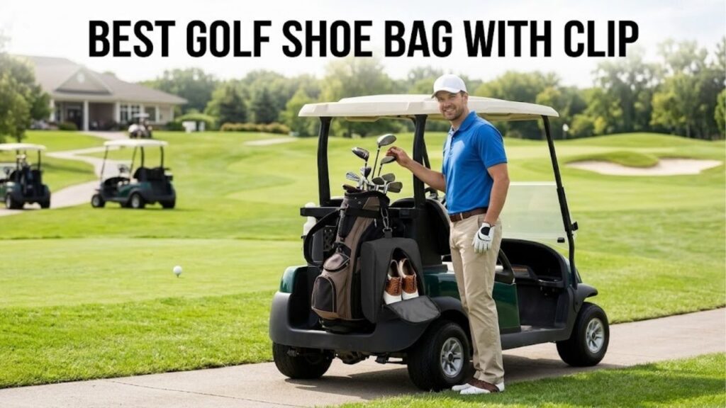Golf Shoe Bag with Clip