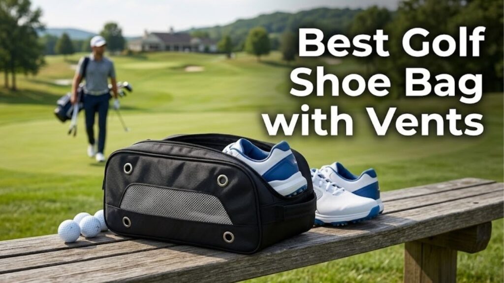 Golf Shoe Bag with Vents