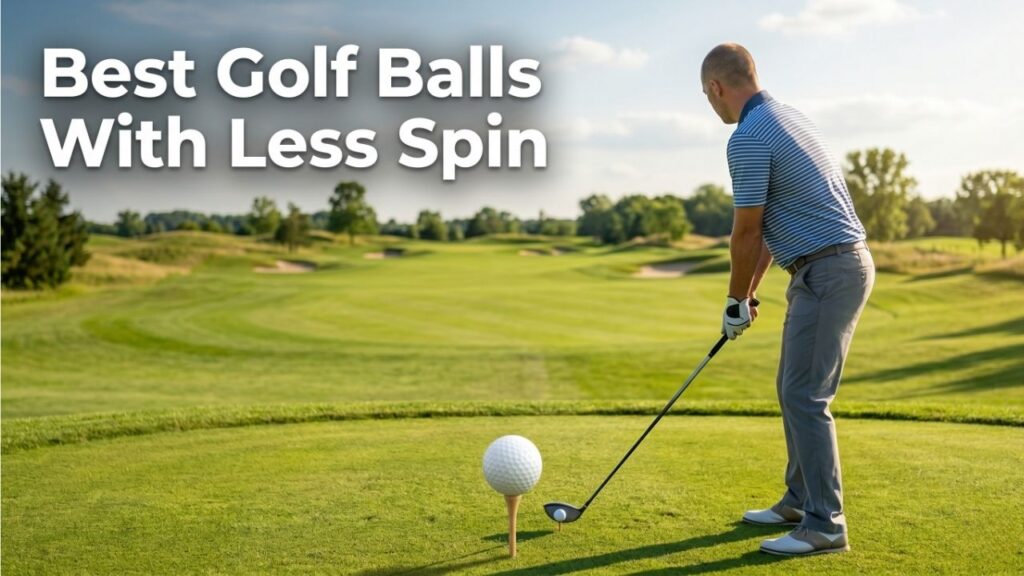best golf balls with less spin