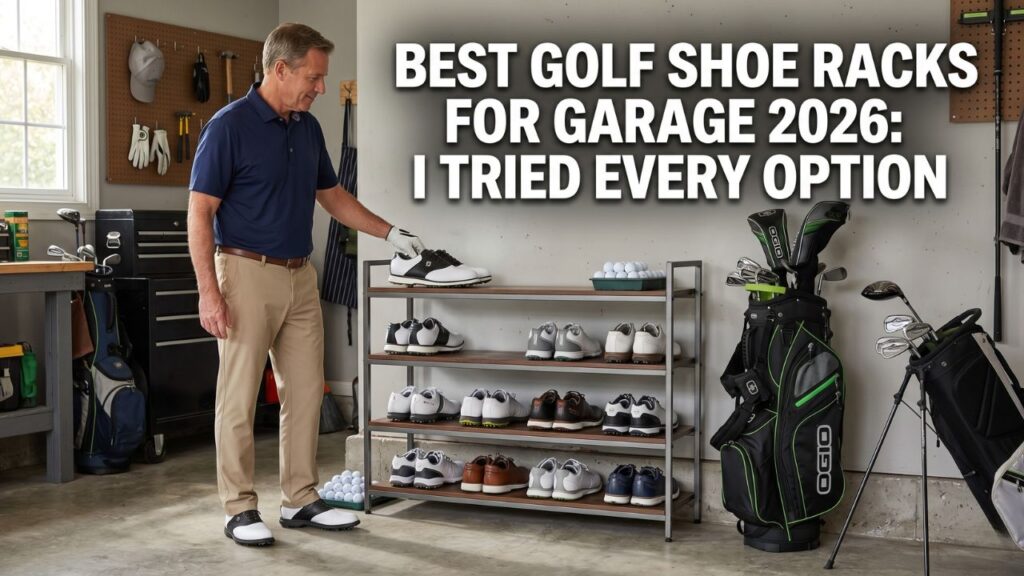 best golf shoe racks for garage