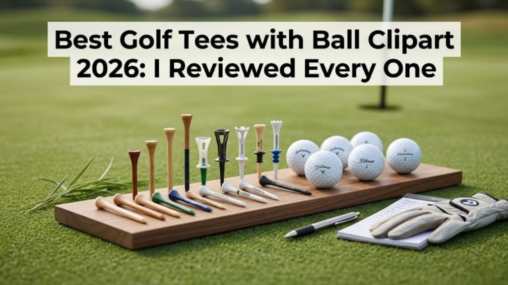 best golf tees with ball clipart