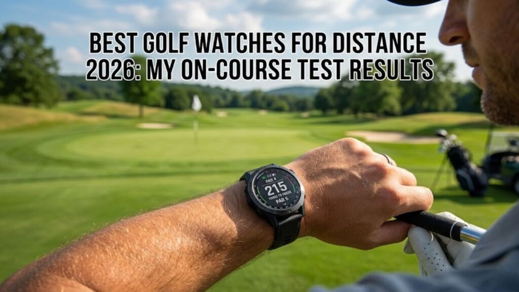 best golf watches for distance