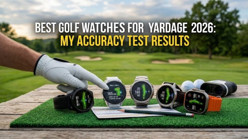 best golf watches for yardage