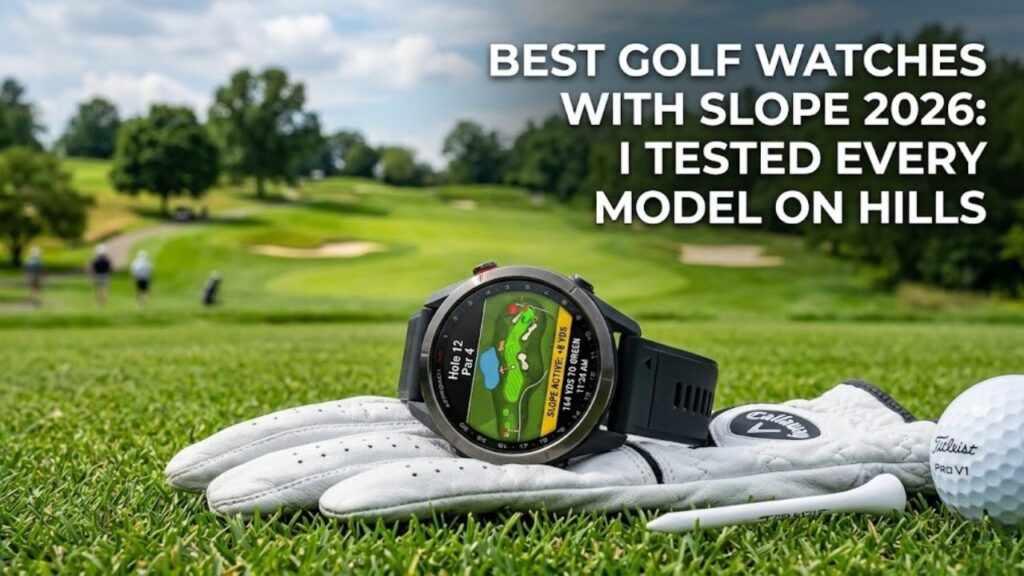 best golf watches with slope