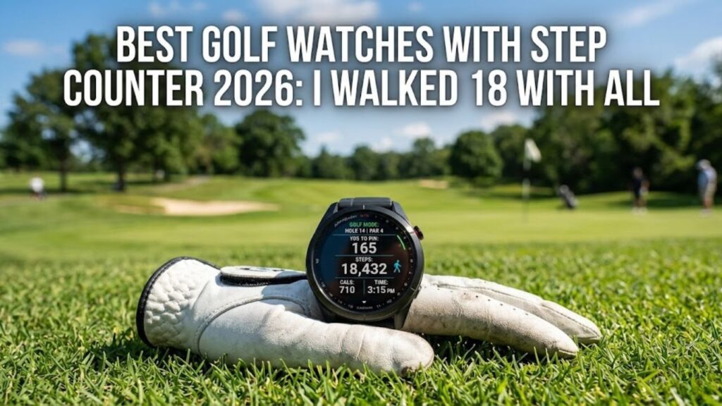 best golf watches with step counter