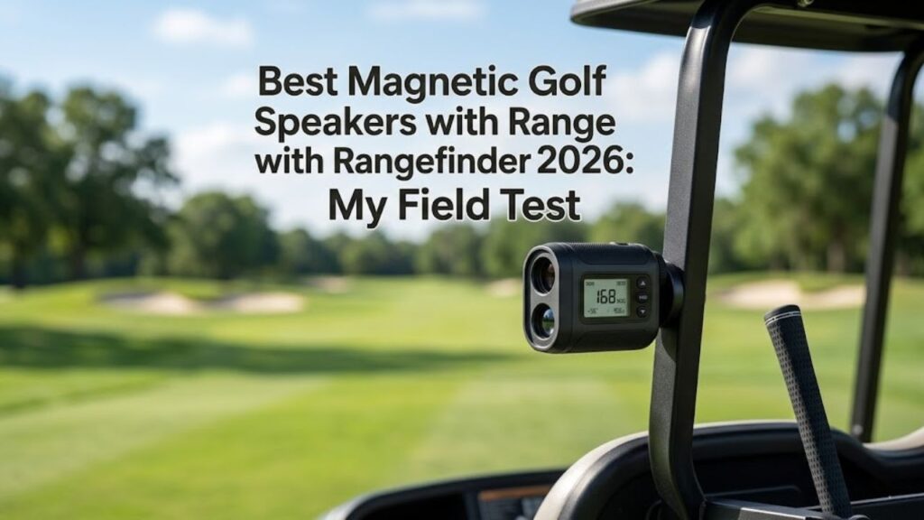 best magnetic golf speakers with rangefinder