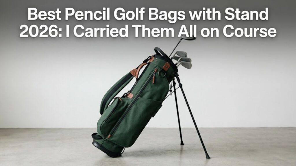 best pencil golf bags with stand