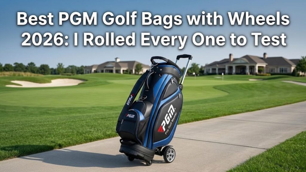 best pgm golf bags with wheels