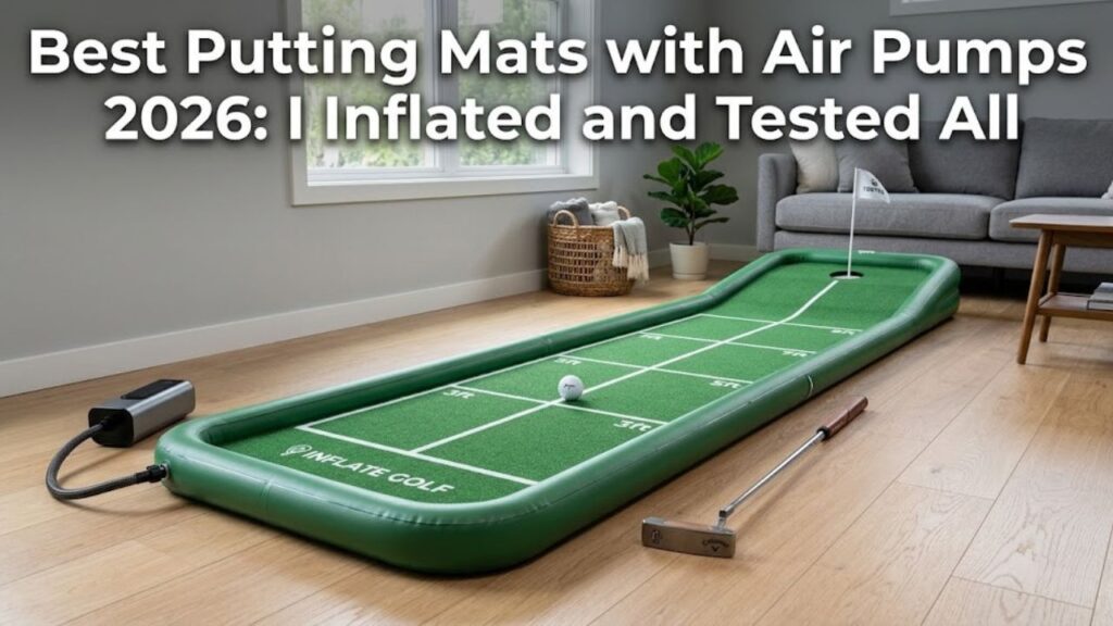 best putting mats with air pumps