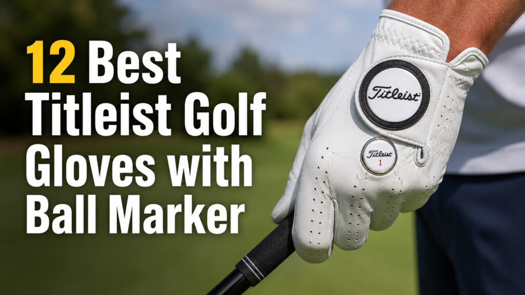 Best Titleist Golf Gloves with Ball Marker