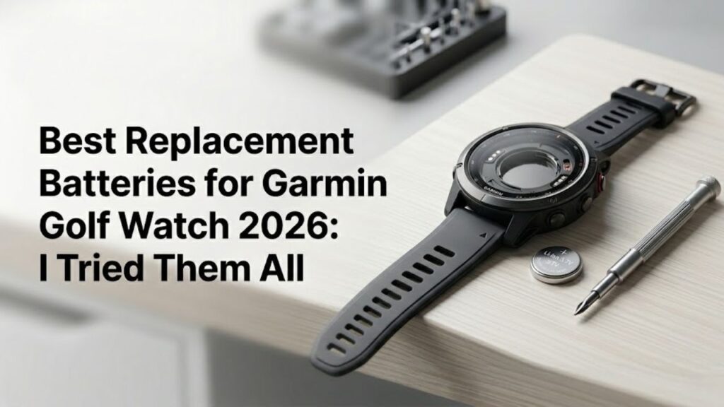 best replacement batteries for garmin golf watch