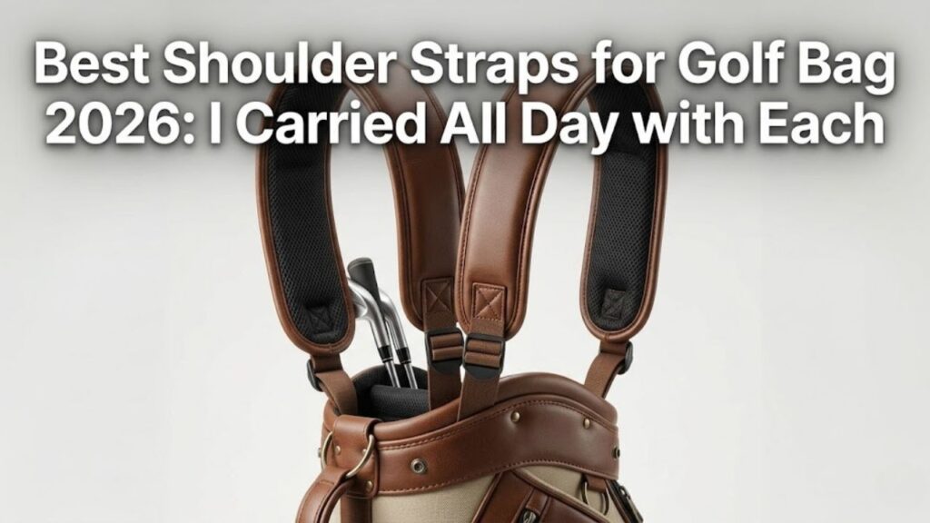 best shoulder straps for golf bag