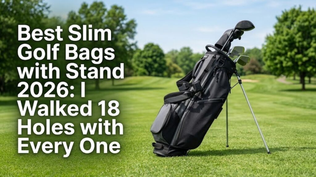 best slim golf bags with stand