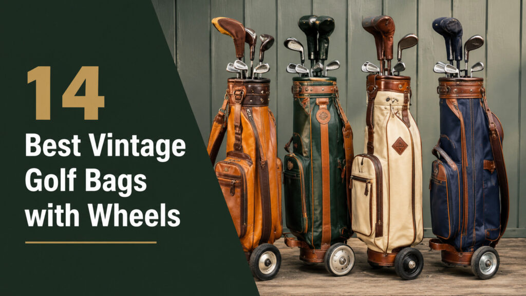 best vintage golf bags with wheels