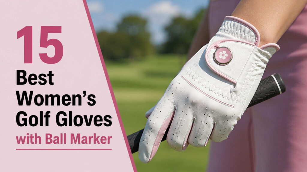 best women's golf gloves with ball marker